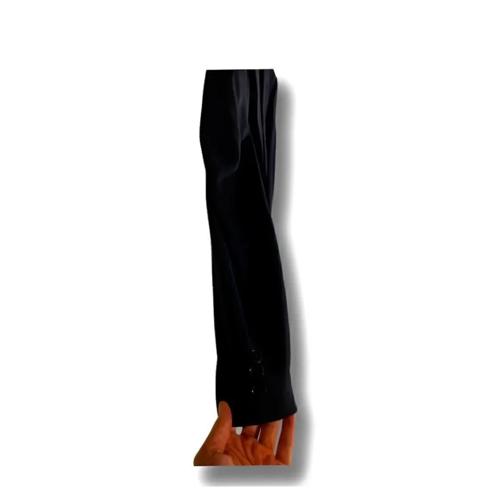 DKNY - Wool Mans Pen-stripe Black Suit